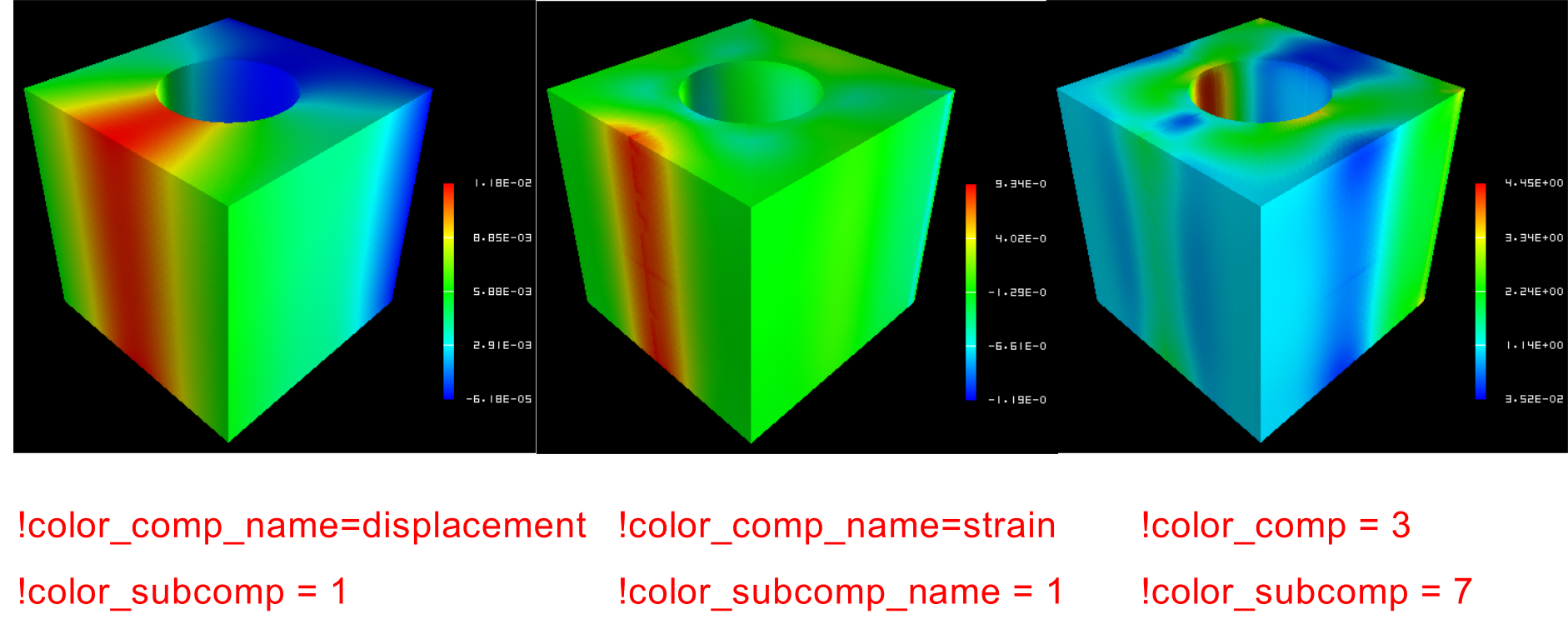 color_comp, color_subcompおよびcolor_comp_nameの設定例
